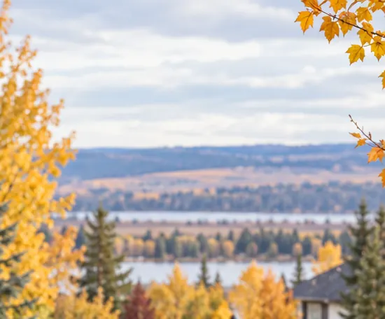 Autumn in the Peace Country
